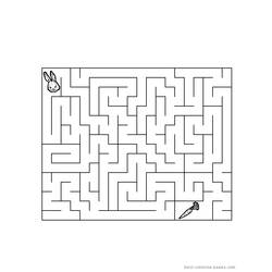 Dessin à colorier: Labyrinthes (Éducatifs) #126756 - Coloriages à Imprimer Gratuits