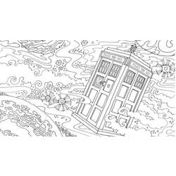 Dessin à colorier: Doctor Who (Émissions de Télévision) #153109 - Coloriages à imprimer