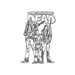 Dessin à colorier: The Walking Dead (Émissions de Télévision) #151985 - Coloriages à imprimer