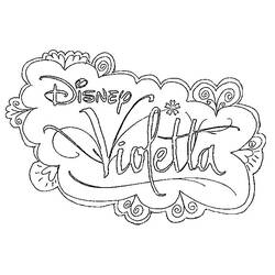 Dessin à colorier: Violetta (Émissions de Télévision) #170456 - Coloriages à Imprimer Gratuits