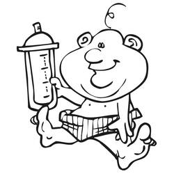 Coloriage Bébé (Famille et Amis) #180010 à imprimer et colorier