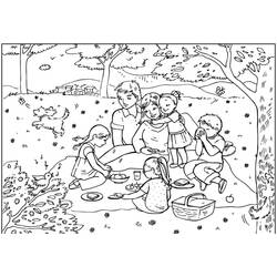 Coloriage imprimable Famille (Famille et Amis) #189371 à colorier gratuitement