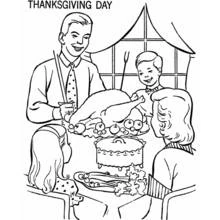 Dessin à colorier: Famille (Famille et Amis) #95125 - Coloriages à Imprimer Gratuits