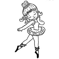 Coloriage Fillette (Famille et Amis) #191924 à imprimer et colorier