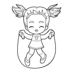 Coloriage Fillette (Famille et Amis) #191929 à imprimer et colorier