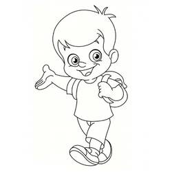 Coloriage à imprimer Garçon (Famille et Amis) #180946 pour enfants et adultes