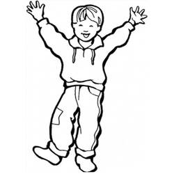 Page de coloriage Garçon (Famille et Amis) #180950, gratuite à imprimer