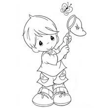 Page de coloriage Garçon (Famille et Amis) #97473, gratuite à imprimer