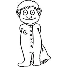 Coloriage à imprimer Garçon (Famille et Amis) #97517 pour enfants et adultes