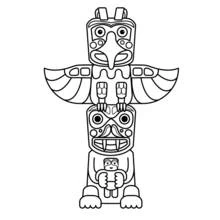 Dessins à colorier: Indien - Coloriages à Imprimer Gratuits