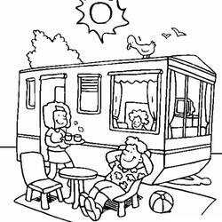 Dessins à colorier: Vacances - Coloriages à Imprimer Gratuits