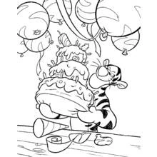 Coloriage Anniversaire (Fêtes et Célébrations) #57083 à imprimer et colorier