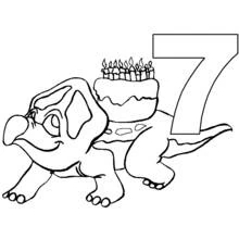 Coloriage Anniversaire (Fêtes et Célébrations) #57127 à imprimer et colorier