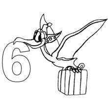 Coloriage gratuit Anniversaire (Fêtes et Célébrations) #57219 à colorier aux crayons