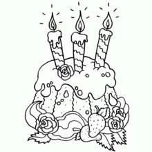 Coloriage Anniversaire (Fêtes et Célébrations) #57230 à imprimer et colorier
