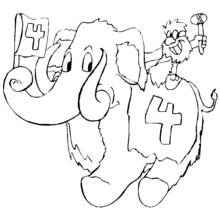 Dessin Anniversaire (Fêtes et Célébrations) #57259 à colorier pour petits et grands