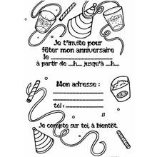 Coloriage Anniversaire (Fêtes et Célébrations) #57298 à imprimer et colorier