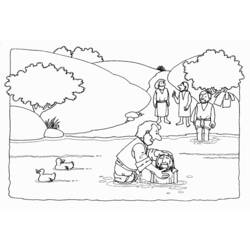 Dessin à colorier: Bapteme (Fêtes et Célébrations) #57513 - Coloriages à Imprimer Gratuits