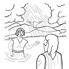 Dessin à colorier: Bapteme (Fêtes et Célébrations) #57539 - Coloriages à Imprimer Gratuits