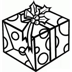 Dessin à colorier: Cadeau (Fêtes et Célébrations) #201805 - Coloriages à Imprimer Gratuits