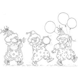 Dessins à colorier: Carnaval - Coloriages à Imprimer Gratuits
