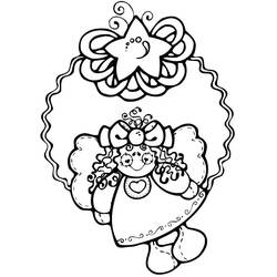 Dessin à colorier: Couronne de Noël (Fêtes et Célébrations) #204303 - Coloriages à Imprimer Gratuits