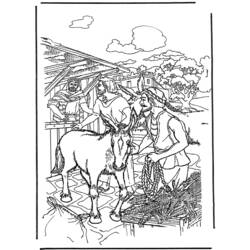 Dessin à colorier: Dimanche des Rameaux (Fêtes et Célébrations) #60312 - Coloriages à Imprimer Gratuits
