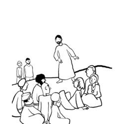 Dessin à colorier: Dimanche des Rameaux (Fêtes et Célébrations) #60322 - Coloriages à Imprimer Gratuits