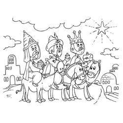 Dessins à colorier: Épiphanie - Coloriages à Imprimer Gratuits
