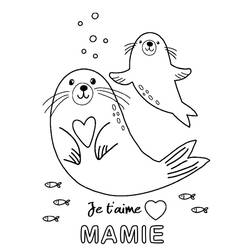 Dessin à colorier: Fete des Grand Mere (Fêtes et Célébrations) #194039 - Coloriages à Imprimer Gratuits