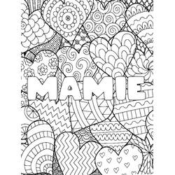 Dessin à colorier: Fete des Grand Mere (Fêtes et Célébrations) #194049 - Coloriages à Imprimer Gratuits