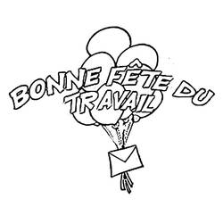 Dessins à colorier: Fête du Travail - Coloriages à Imprimer Gratuits