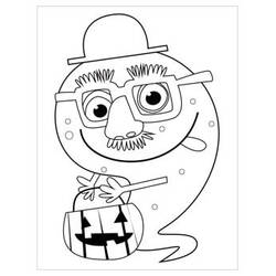 Coloriage gratuit Halloween (Fêtes et Célébrations) #171630 à colorier aux crayons