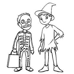 Coloriage Halloween (Fêtes et Célébrations) #171654 à imprimer et colorier