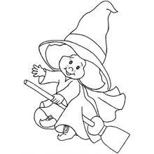 Joli coloriage Halloween (Fêtes et Célébrations) #55316, prêt à imprimer
