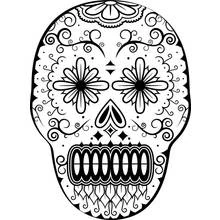 Joli coloriage Jour des Morts (Fêtes et Célébrations) #60123, prêt à imprimer