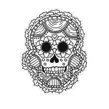 Dessin à colorier Jour des Morts (Fêtes et Célébrations) #60152, gratuit à imprimer