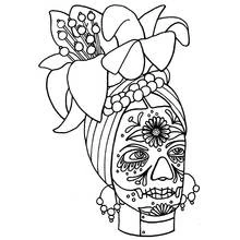 Page de coloriage Jour des Morts (Fêtes et Célébrations) #60176, gratuite à imprimer