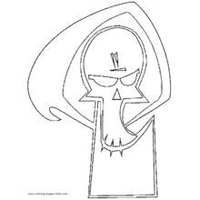 Illustration au trait Jour des Morts (Fêtes et Célébrations) #60200 prête à colorier