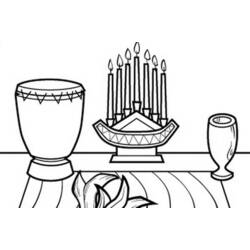 Coloriage Kwanzaa (Fêtes et Célébrations) #60580 à imprimer et colorier