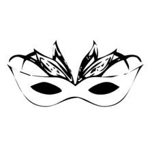 Dessin à colorier: Mardi Gras (Fêtes et Célébrations) #60708 - Coloriages à Imprimer Gratuits