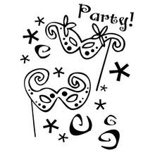 Dessin à colorier: Mardi Gras (Fêtes et Célébrations) #60739 - Coloriages à Imprimer Gratuits