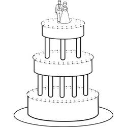 Coloriage Mariage (Fêtes et Célébrations) #201865 à imprimer et colorier