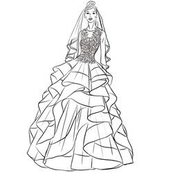 Coloriage Mariage (Fêtes et Célébrations) #201888 à imprimer et colorier