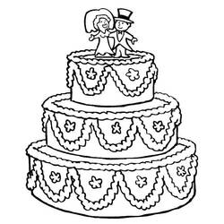 Coloriage Mariage (Fêtes et Célébrations) #201897 à imprimer et colorier