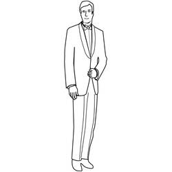 Coloriage Mariage (Fêtes et Célébrations) #201910 à imprimer et colorier