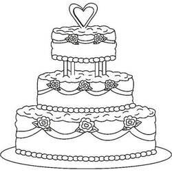 Coloriage Mariage (Fêtes et Célébrations) #201913 à imprimer et colorier