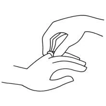 Dessin à colorier: Mariage (Fêtes et Célébrations) #56238 - Coloriages à Imprimer Gratuits