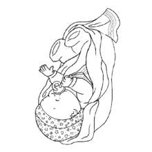 Coloriage Naissance (Fêtes et Célébrations) #55596 à imprimer et colorier