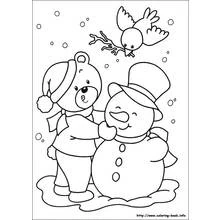 Coloriage Noël (Fêtes et Célébrations) #54795 à imprimer et colorier